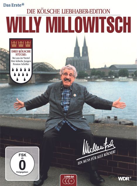 Willy Millowitsch: Die Kölsche Liebhaber-Edition, 3 DVDs