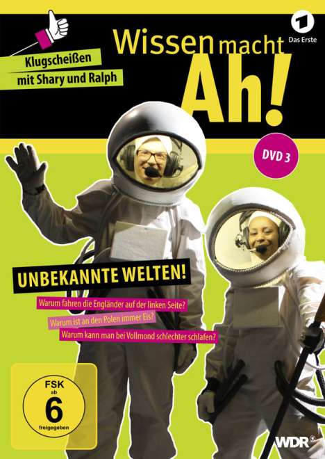 Wissen macht Ah! DVD 3: Unbekannte Welten!, DVD