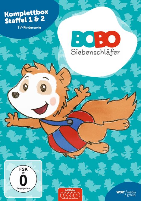 Bobo Siebenschläfer Staffel 1&2, 5 DVDs