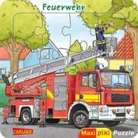 Niklas Böwer: Böwer, N: Maxi Pixi: Maxi-Pixi-Puzzle VE 5: Feuerwehr (5 Exe, Diverse