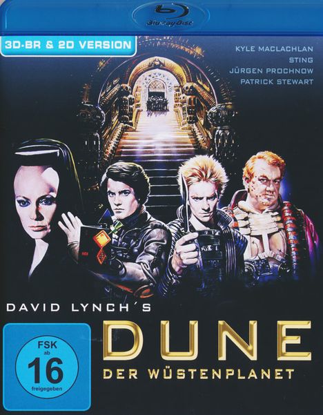Dune - Der Wüstenplanet (3D Blu-ray), Blu-ray Disc