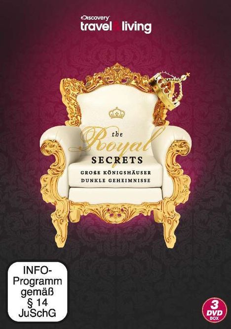 The Royal Secrets: Große Königshäuser, 3 DVDs