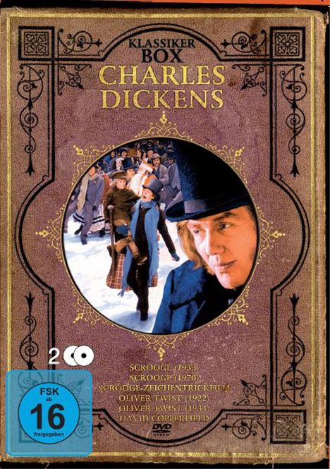 Charles Dickens Klassiker Box, 2 DVDs