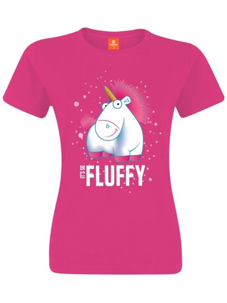 Minions: It's So Fluffy (Girl M/Pink), T-Shirt