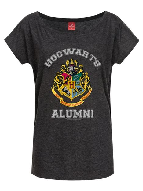 Harry Potter: Hogwarts Alumni (Loose Girl M/Grey), T-Shirt