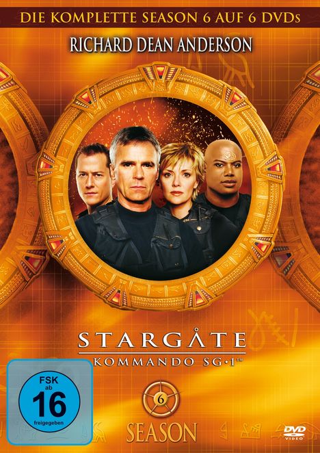 Stargate Kommando SG1 Season 6, 6 DVDs