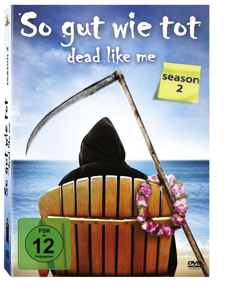 Dead Like Me Season 2, 4 DVDs