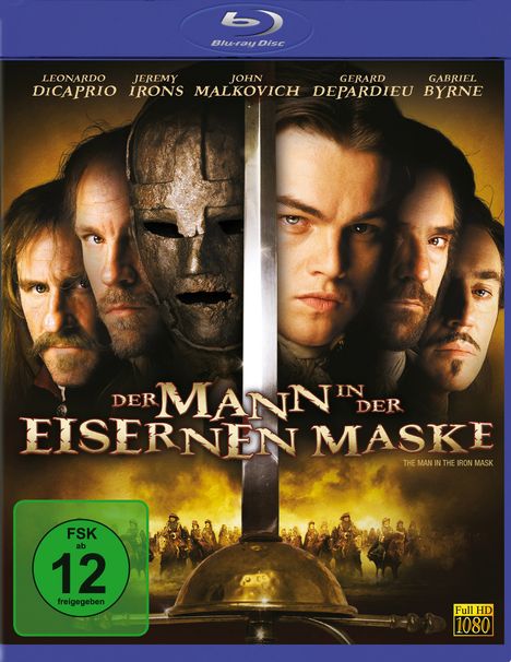 Der Mann in der eisernen Maske (1998) (Blu-ray), Blu-ray Disc