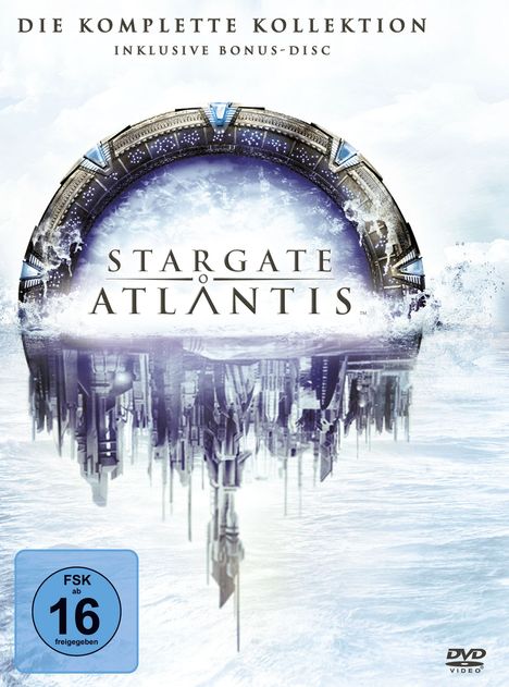 Stargate Atlantis Season 1-5 (Gesamtausgabe), 26 DVDs