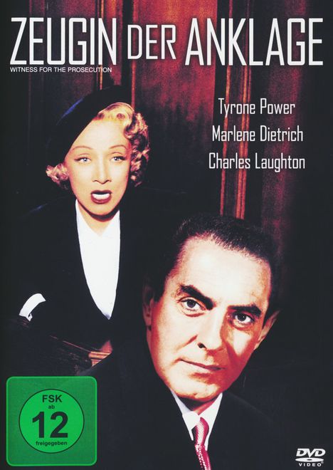 Zeugin der Anklage (1957), DVD