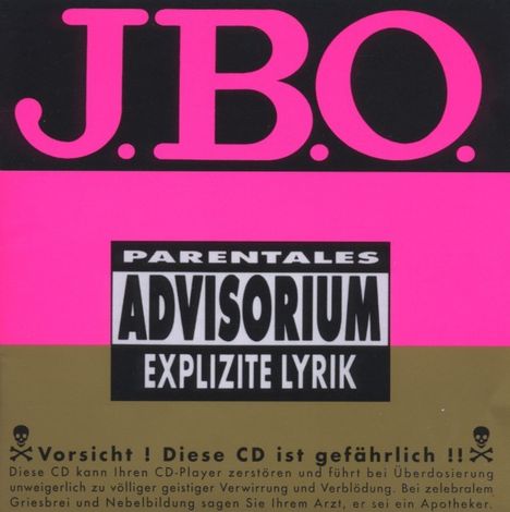 J.B.O.     (James Blast Orchester): Explizite Lyrik, CD