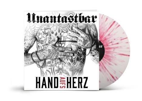 Unantastbar: Hand aufs Herz (Limited Edition) (White Splattered Vinyl), LP
