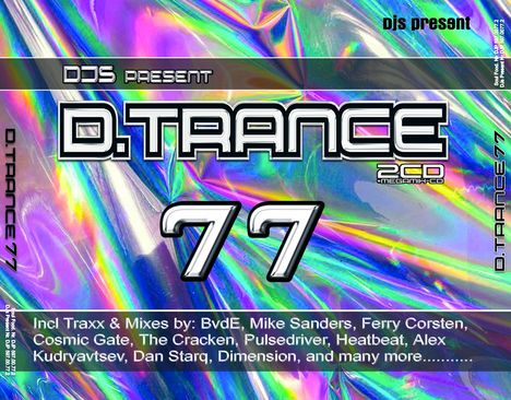 D.Trance 77, 3 CDs