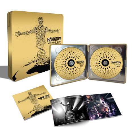 Hämatom: Wir sind Gott (Limited-Tour-Edition), 1 CD und 1 DVD