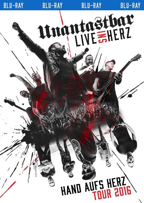 Unantastbar: Live ins Herz: Hand aufs Herz Tour 2016 (Limitierte Erstauflage inklusive USB-Stick), 2 Blu-ray Discs