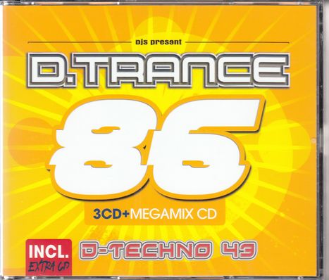 D.Trance 86 (Incl. D.Techno 43), 4 CDs