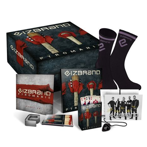 Eizbrand: Pyromanie (Limited Boxset), 1 CD und 1 Maxi-CD