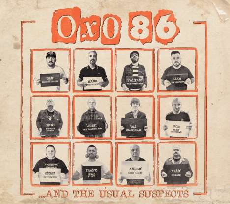 Oxo 86: And The Usual Supects, CD