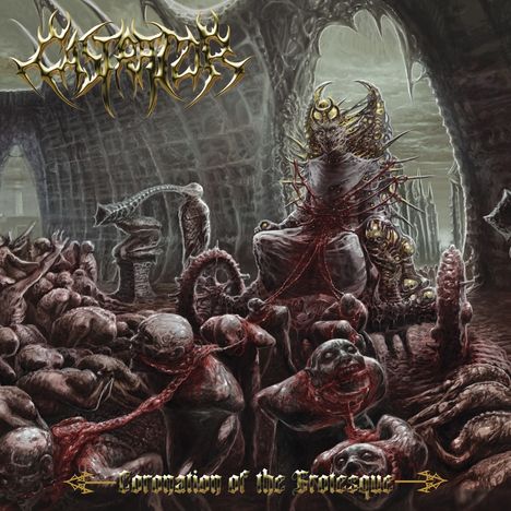 Castrator: Coronation Of The Grotesque (Green/Yellow Marbled Vinyl), LP