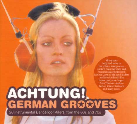 Achtung: German Grooves (Digipack), CD