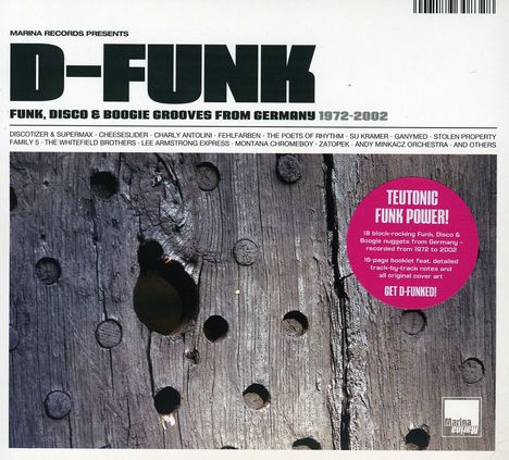 D-Funk: Funk, Disco &amp; Boogie Grooves, CD