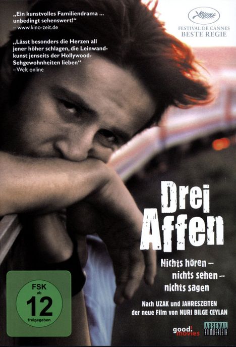 Drei Affen, DVD