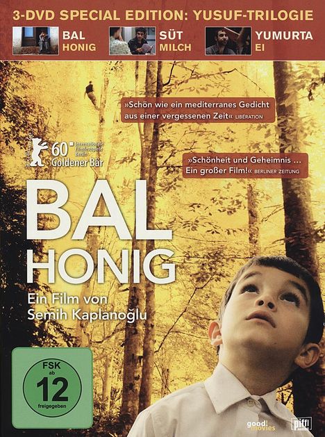 Bal - Honig (Special Edition - Yusuf-Trilogie: Yumurta - Süt - Bal), 3 DVDs