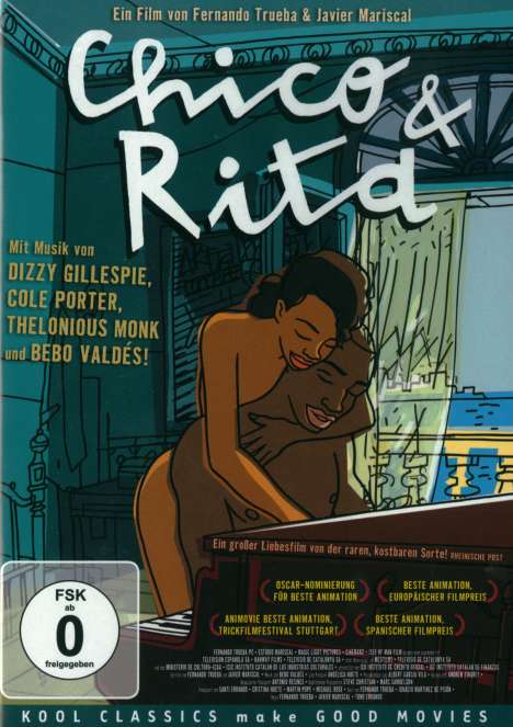 Chico &amp; Rita, DVD