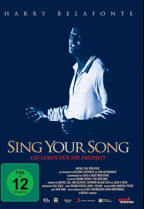 Harry Belafonte - Sing Your Song, DVD