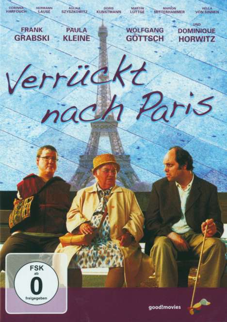 Verrückt nach Paris, DVD