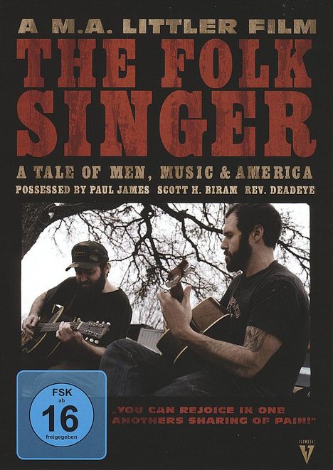 The Folk Singer - A Tale of Men, Music &amp; America (mit CD), DVD