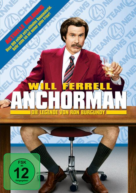 Anchorman - Die Legende von Ron Burgundy, DVD