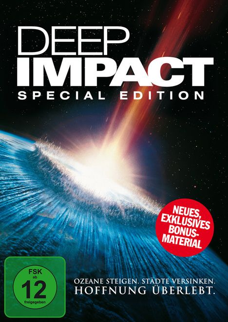 Deep Impact (Special Edition), DVD