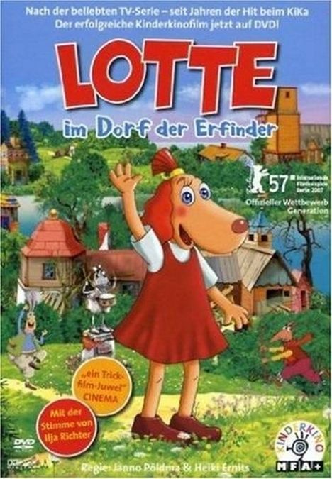 Lotte im Dorf der Erfinder, DVD