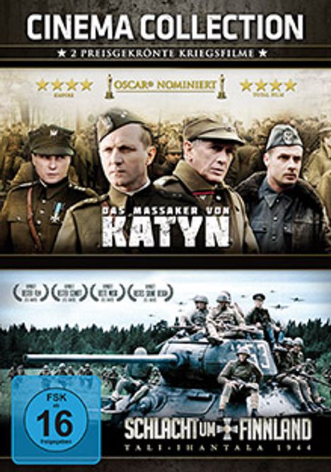 Das Massaker von Katyn / Schlacht um Finnland, DVD