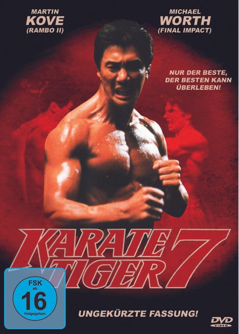 Karate Tiger 7, DVD