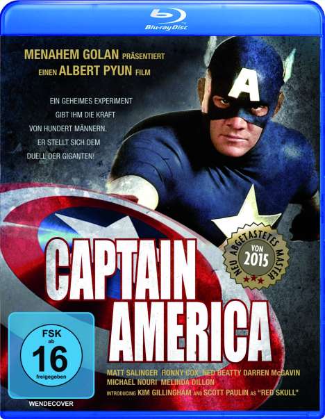 Captain America (1990) (Blu-ray), Blu-ray Disc