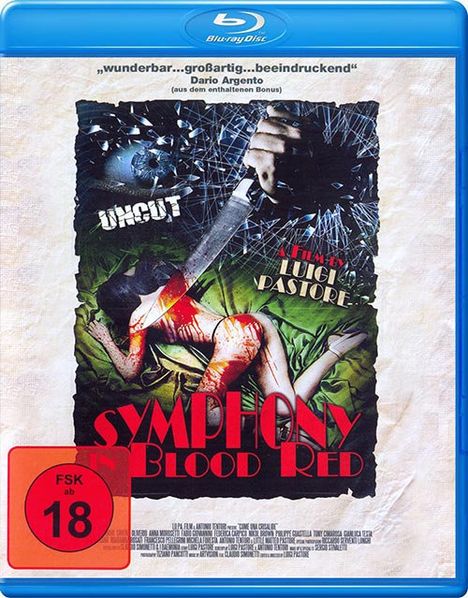 Symphony in Blood Red (Blu-ray), Blu-ray Disc