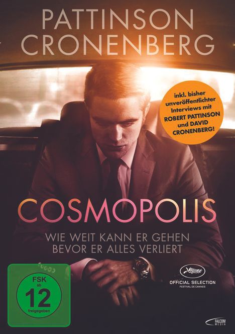 Cosmopolis (Blu-ray), Blu-ray Disc