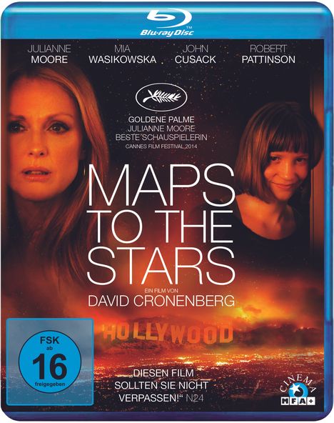 Maps to the Stars (Blu-ray), Blu-ray Disc