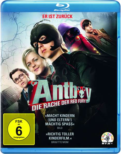 Antboy - Die Rache der Red Fury (Blu-ray), Blu-ray Disc