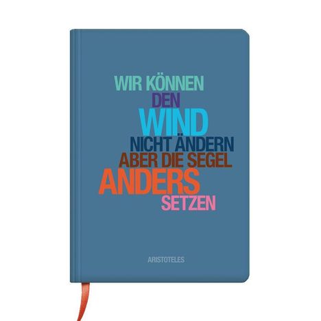 Notizbuch A5 Hardcover Wind, Diverse