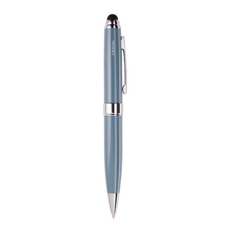 Kugelschreiber Touch Pen blau-grau, Diverse