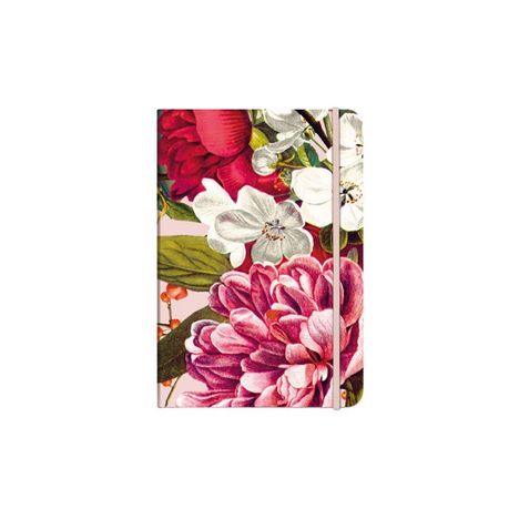 Keine sichtbaren Texte. Illustration vieler bunter Blumen, hauptsächlich in Rot, Weiß und Rosa.