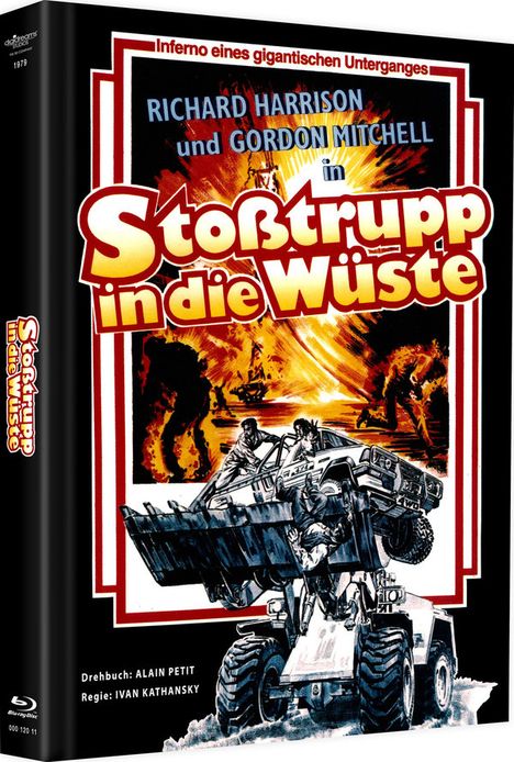 Stoßtrupp in die Wüste (Blu-ray &amp; DVD im Mediabook), 1 Blu-ray Disc und 1 DVD