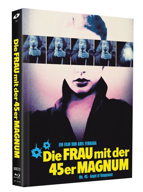 Die Frau mit der 45er Magnum (Blu-ray &amp; DVD im Mediabook), 1 Blu-ray Disc und 1 DVD