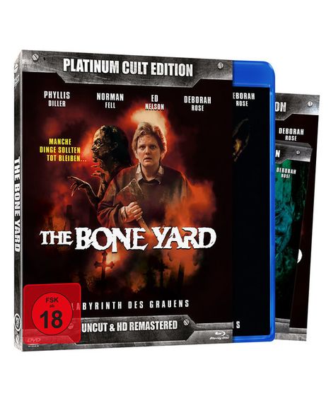 The Boneyard (Blu-ray &amp; DVD), 1 Blu-ray Disc und 1 DVD