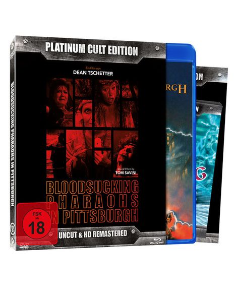 Bloodsucking Pharaos in Pittsburgh (Blu-ray &amp; DVD), 1 Blu-ray Disc und 1 DVD
