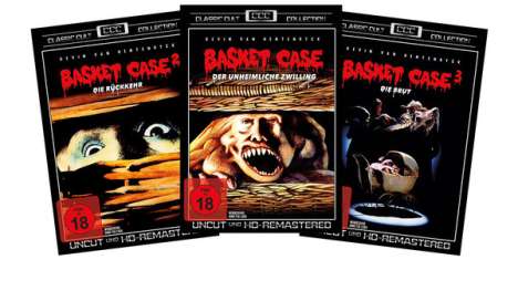 Basket Case 3er Package, 3 DVDs