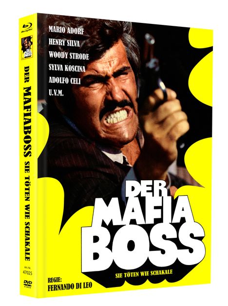 Der Mafiaboss - Sie töten wie Schakale (Blu-ray &amp; DVD im Mediabook), 1 Blu-ray Disc und 1 DVD